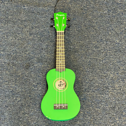 Amahi Penguin Soprano Ukulele Green (Blem)