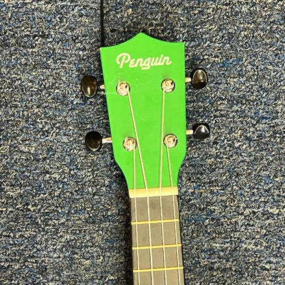 Amahi Penguin Soprano Ukulele Green (Blem)